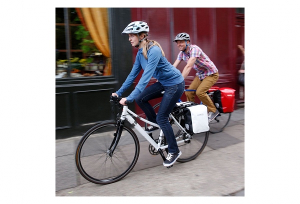 Ortlieb Sport Roller City 25L Paar Fahrradtaschen Weiß Schwarz – Bild 3