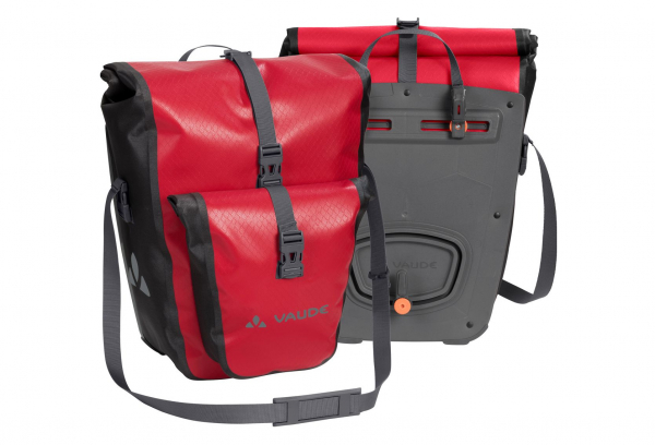 Hintere Fahrradtasche (Paar) Vaude Aqua Back Plus Red