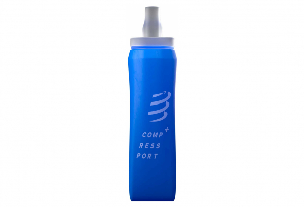 Weiche Flasche Compressport ErgoFlask 300ml Blau – Bild 2