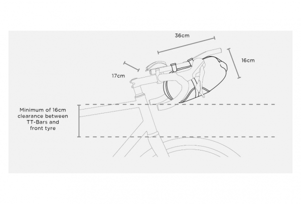 Restrap Race Aero Bar Bag 7L – Bild 8