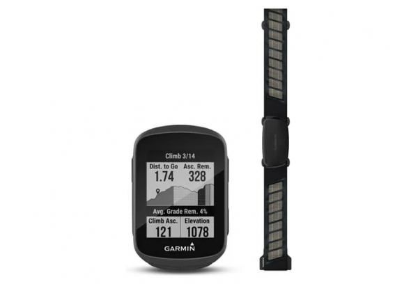 GPS-Computer Garmin Edge 130 Plus HRM Pack