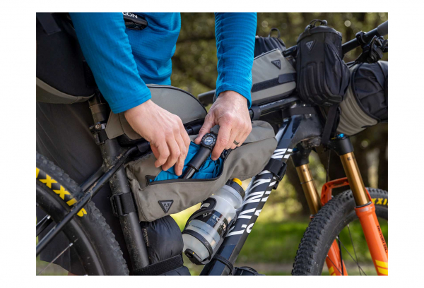 Topeak MidLoader Rahmentasche 3L Grün – Bild 5