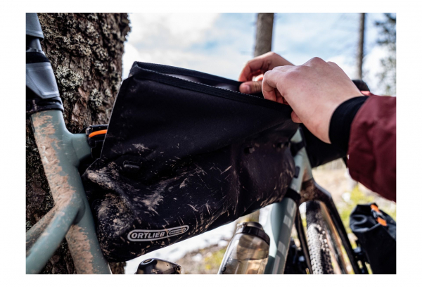 Ortlieb Frame-Pack RC Oberrohr 4L Rahmentasche Schwarz Matt – Bild 10