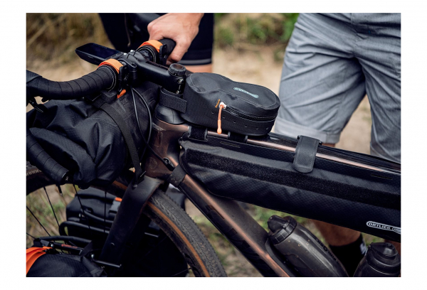 Ortlieb Frame Pack Oberrohr 4L Rahmentasche Schwarz Matt – Bild 10