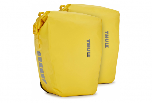 Thule Shield Packtasche 25L Paar Fahrradtaschen (50L) Gelb