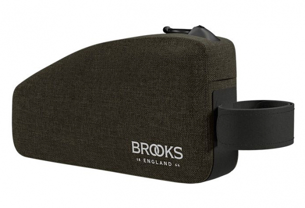 BROOKS ENGLAND Brooks Scape Oberrohrbeutel 0 9 L Schlammbraun – Bild 3