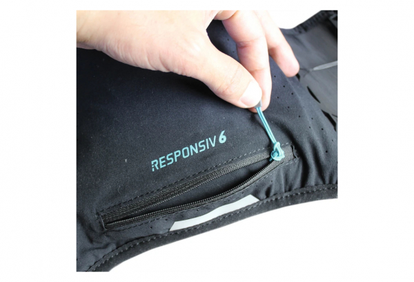 Raidlight Responsiv 6L Damen-Trinkjacke Schwarz Blau – Bild 3