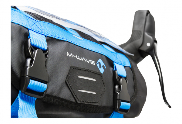M-Wave M Wave Rough Ride Front 10L Lenkertasche Schwarz / Blau – Bild 4