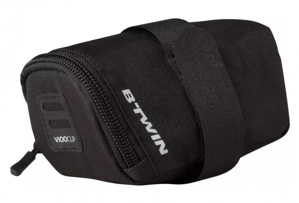 BTwin 100 Satteltasche Schwarz + Reparaturset – Bild 2