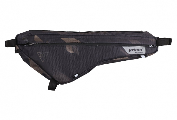 Woho XTouring Oberrohrtasche S 2.75L Cyber-Camo Diamond Black – Bild 2