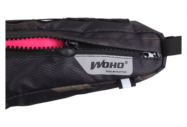 Woho XTouring Oberrohrtasche S 2.75L Cyber-Camo Diamond Black – Bild 3