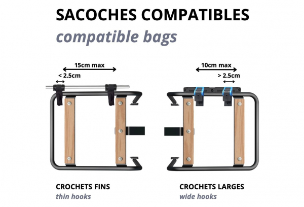 Angell Frontgepäckträger Für Angell & Angell /S Silber – Bild 6