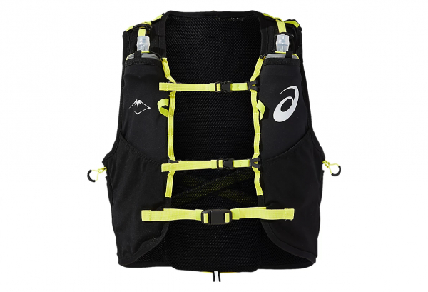 Asics FujiTrail Rucksack Trail Jacke Schwarz Unisex