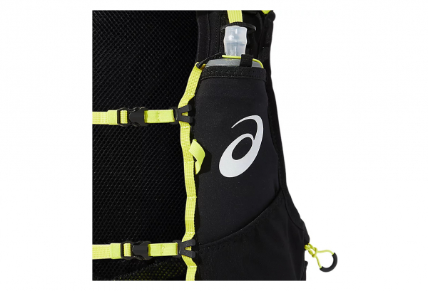 Asics FujiTrail Rucksack Trail Jacke Schwarz Unisex – Bild 3