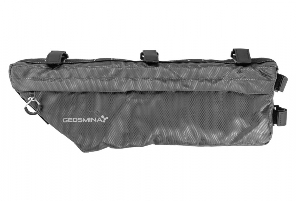 Geosmina Bikepacking Large 5.5L Rahmentasche Grau – Bild 2