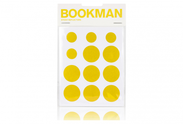 BOOKMAN Stickers Reflector Yellow