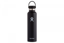 Hydro Flask Hydro Flasche Kürbis 709ml W / Standard Flex Cap Schwarz