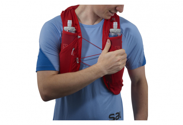 Salomon ADV Skin 12 Set Trinkrucksack Rot Unisex – Bild 3