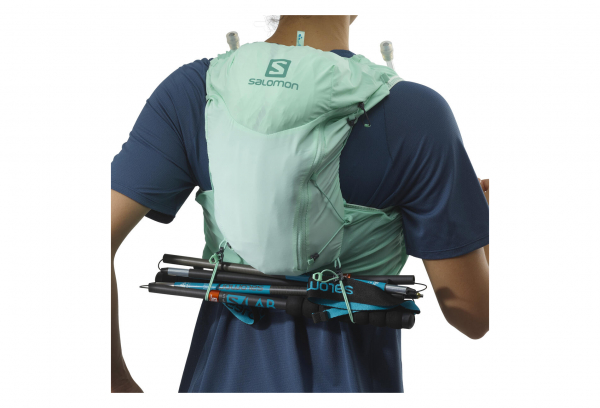 Salomon ADV Skin 12 Set Trinkrucksack Grün Frau – Bild 6