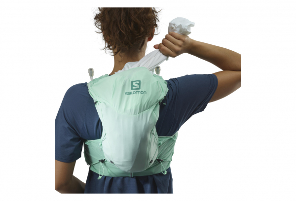 Salomon ADV Skin 12 Set Trinkrucksack Grün Frau – Bild 4