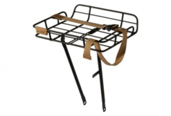 Basil Portland Front Carrier Schwarz